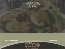 Tablet Screenshot of madisonbistrocny.com